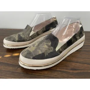Ron White Made In Italy Platform Slip On Camo Shoes Women’s 8.5-9 US euro 39.5