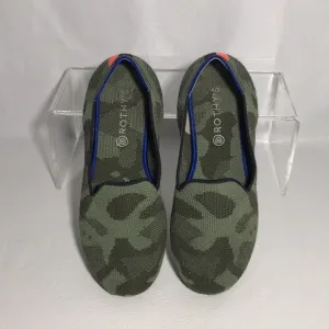 Rothy’s Brand Kids Camo Olive Green Shoes Size K3