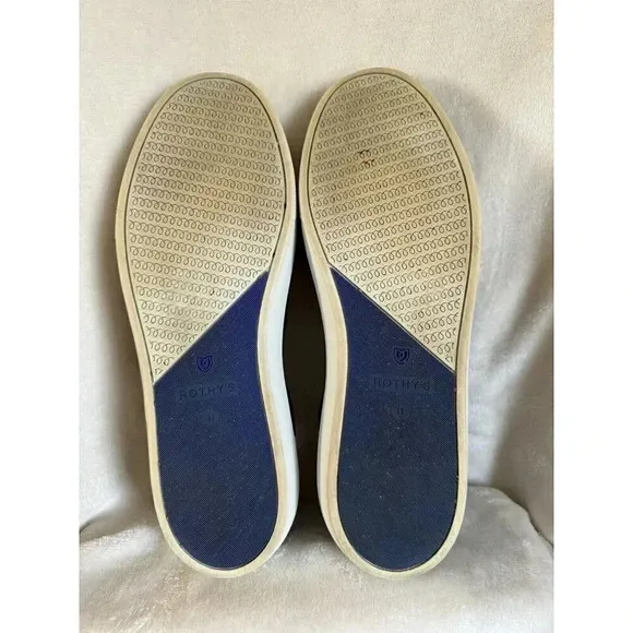 ROTHYS The Sneaker Womens Size 11 Shoes Navy Blue Casual Original Slip On Knit