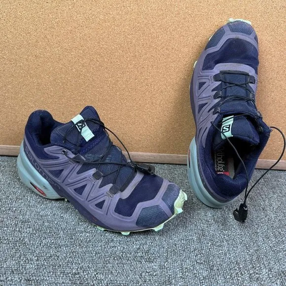 Salomon Speedcross 5 Trail Running Hiking Shoes Sneakers Size Womens 7 Purple