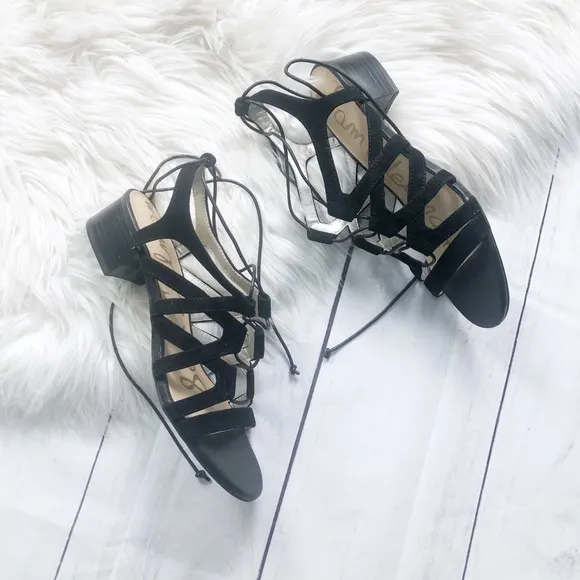 Sam Edelman Ardella lace-up Suede Sandals