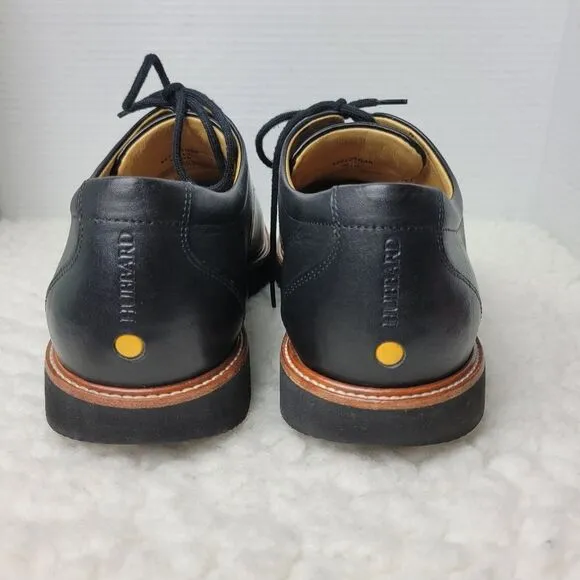 Samuel Hubbard Men's Size 11.5  Founder Shoes Black Leather M2100-048