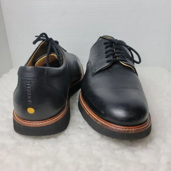 Samuel Hubbard Men's Size 11.5  Founder Shoes Black Leather M2100-048
