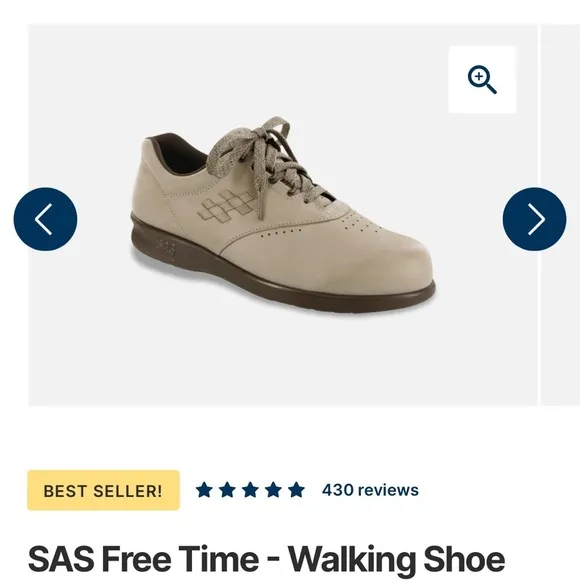 SAS “Free Time” sage leather sneakers size 10 in GUC