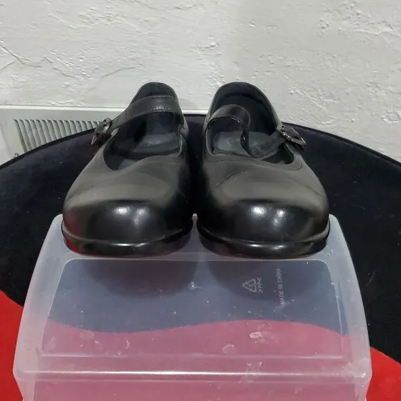 SAS Maria Mary Jane Shoes in Black Size 11 WW or Double Wide