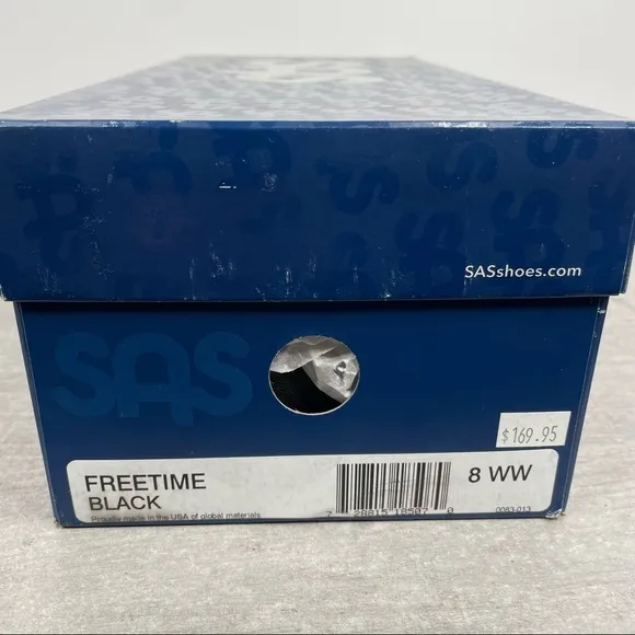SAS Shoes Free Time Sneaker - Black
