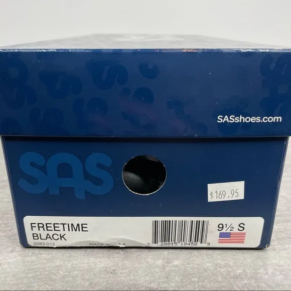 SAS Shoes Free Time Sneaker - Black