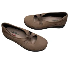 SAS Women's Shoes Size 10 W Crissy Praline Brown Strap Comfort Loafer