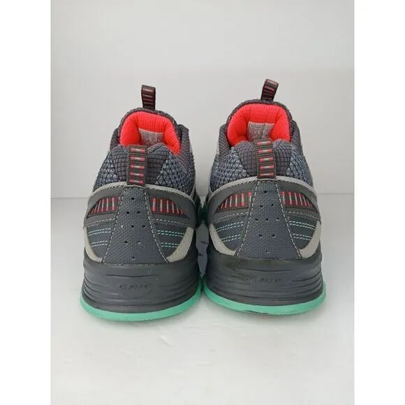 SAUCONY Excursion TR8 Women’s Trail Running Shoes 10 Gray Aqua Pink S15203-4