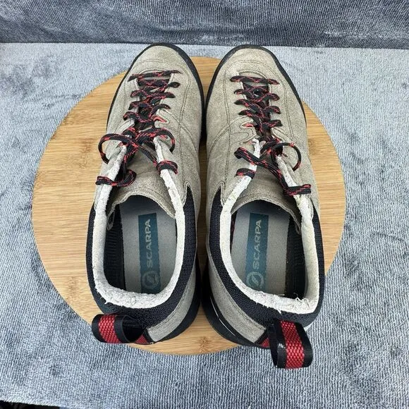 Scarpa Mens Kalipe Approach Size 10 Shoes Gray Hiking Trail Outdoors Sneakers