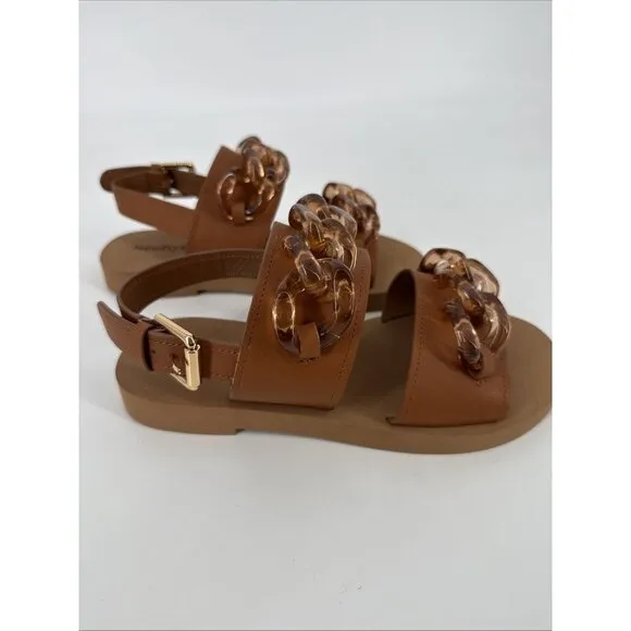 See By Chloe Women’s Size 37 Brown Tan Neutral Sandals US 7