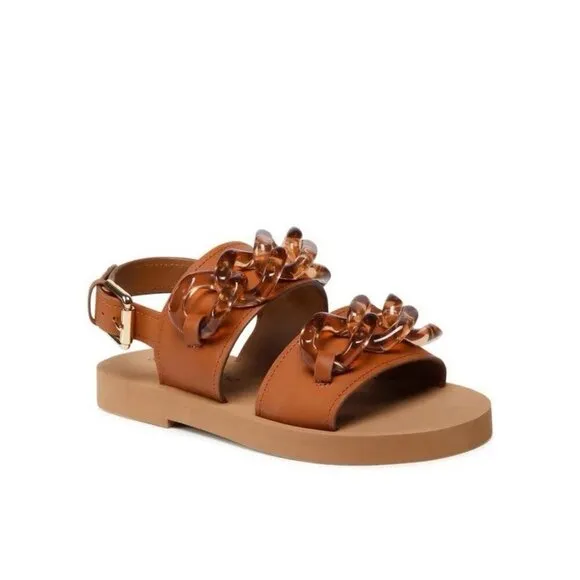 See By Chloe Women’s Size 37 Brown Tan Neutral Sandals US 7