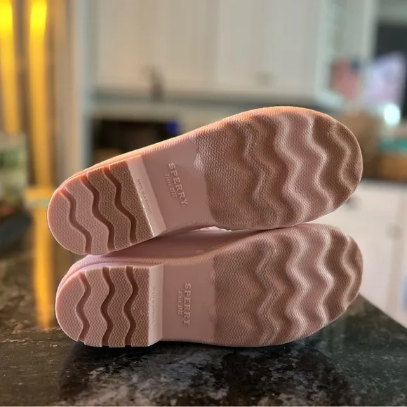 Sherry Pink Quilted Kids Boots
