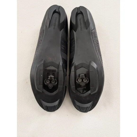 Shimano IC501 Cycling Shoes Indoor Outdoor Size 46 US 11.5 Black