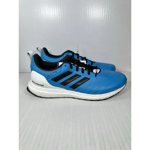 Size 10 Mens Adidas Ultraboost x Copa &quot;Charlotte FC&quot; HQ5904 Blue White Black NEW