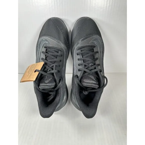 Size 10 Mens Nike Precision 7 Basketball Sneaker Shoes Black FN4322-001 NEW