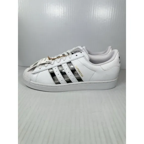 Size 10.5 Adidas Superstar Transparent Men's Shoes Sneaker Cloud White FY7717