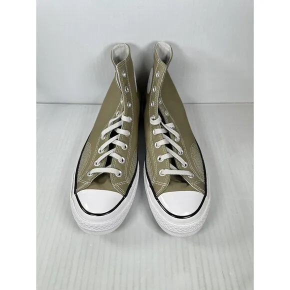 Size 10.5 Mens Converse Chuck 70 Multi-Stitch Hi Shoes A07435C Mossy Sloth Green