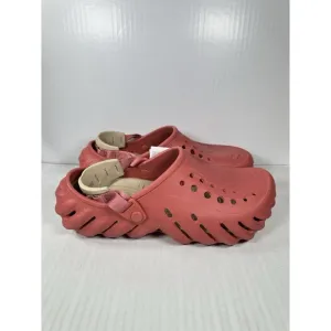 Size 11 Men’s Crocs Echo Clog Hot Blush Strawberry Wine 207937-6XJ NEW