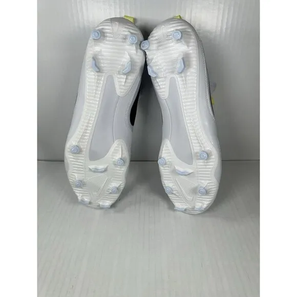 Size 11 Nike Men's Huarache 9 Varsity LAX SE FZ3620-001 Grey White Lacrosse