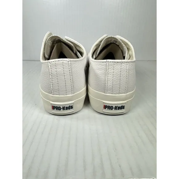 Size 11 Pro-Keds Royal Lo Lace Up White Shoes Sneaker Mens PH61438 NEW