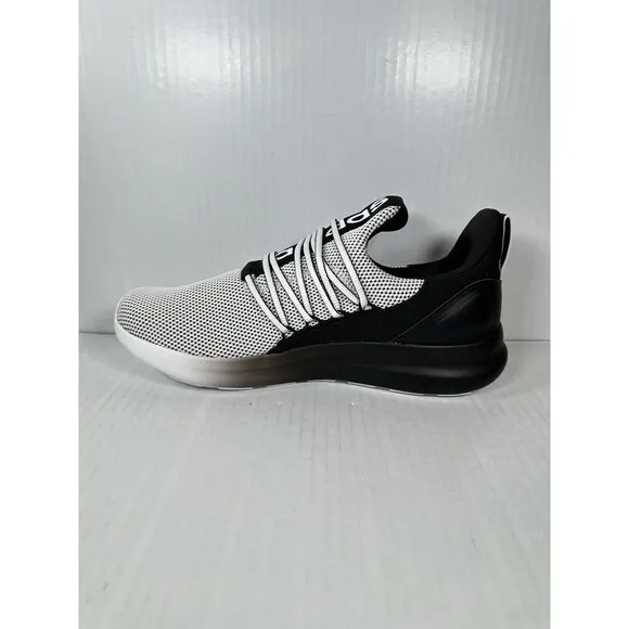 Size 11.5 Mens Adidas Lite Racer Adapt 7.0 Black &amp; White Shoes IE6330 NEW