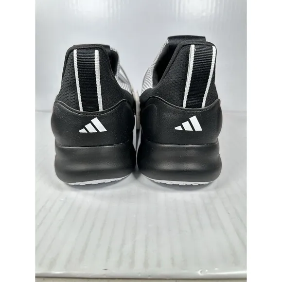 Size 11.5 Mens Adidas Lite Racer Adapt 7.0 Black &amp; White Shoes IE6330 NEW