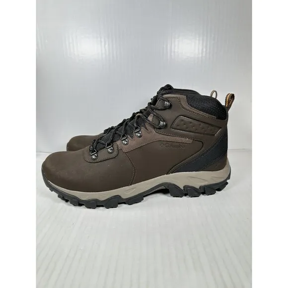 Size 13 Men’s Newton Ridge Plus II Waterproof Hiking Boot Cordovan, Squash NEW