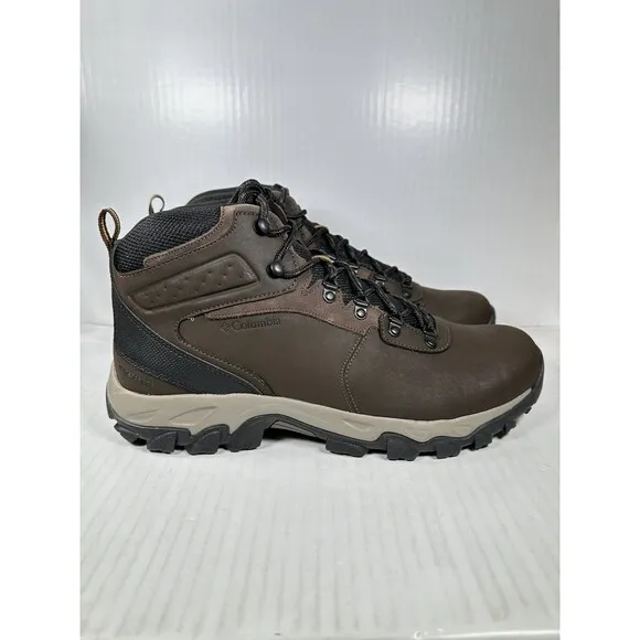 Size 13 Men’s Newton Ridge Plus II Waterproof Hiking Boot Cordovan, Squash NEW