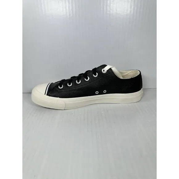 Size 9 Pro-Keds Royal Lo Lace Up Black Shoes Sneaker Mens PH61439 NEW