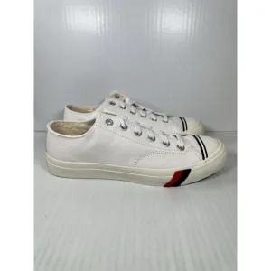 Size 9 Pro-Keds Royal Lo Lace Up White Shoes Sneaker Mens PH61438 NEW