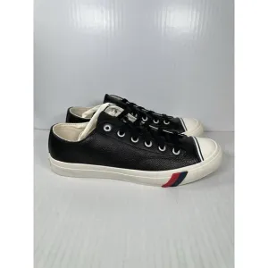 Size 9.5 Pro-Keds Royal Lo Lace Up Black Shoes Sneaker Mens PH61439 NEW