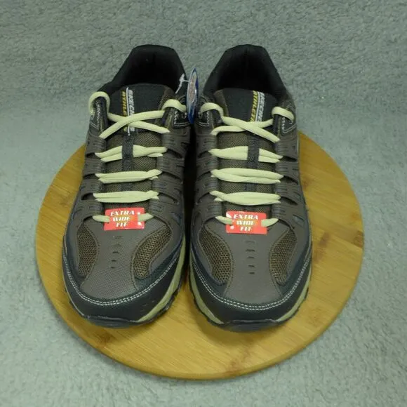Skechers After Burn M Fit Brown Athletic Shoes Men's Size 8.5 Wide 50125EWW