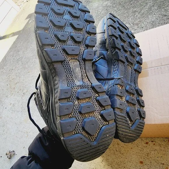 Skechers Outland 2.0 Girvin Hiking Boot Toe Guard Black Mens Size 13