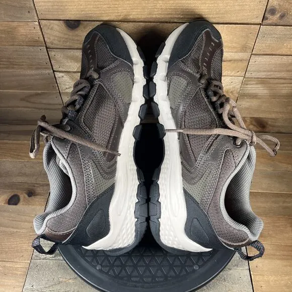Skechers Outland 2.0 Mens 9.5 Extra Wide Brown Water Repellent Athletic Shoes