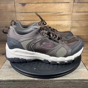 Skechers Outland 2.0 Mens 9.5 Extra Wide Brown Water Repellent Athletic Shoes