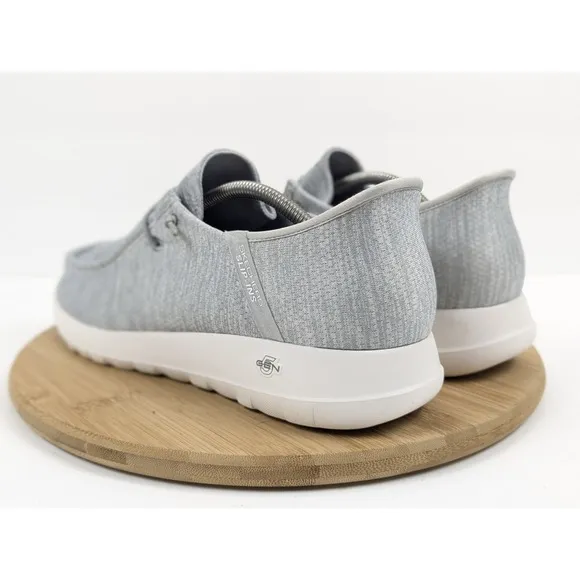 Skechers Slip Ins Size 11 Mens Gray Hands Free Shoes Go Walk Max Sneakers