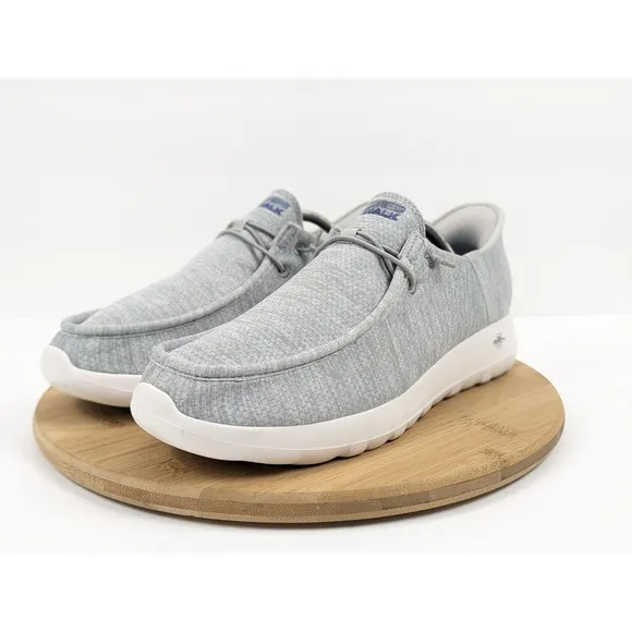 Skechers Slip Ins Size 11 Mens Gray Hands Free Shoes Go Walk Max Sneakers