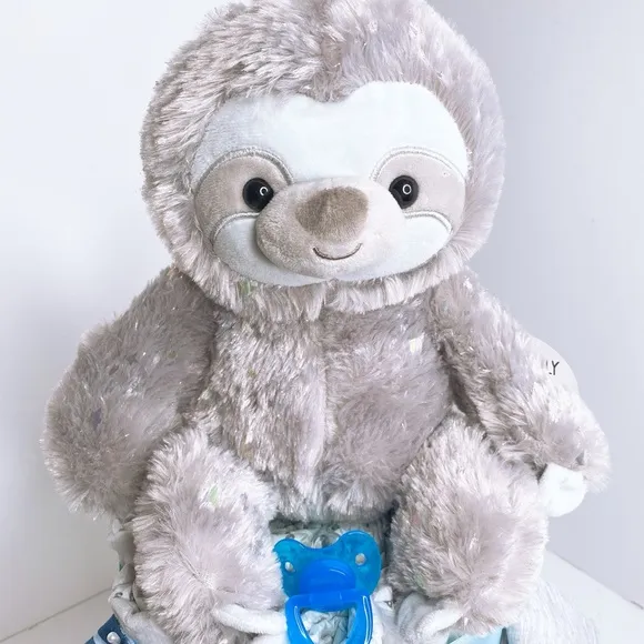 Sloth Diaper Cake, Baby Shower Gift