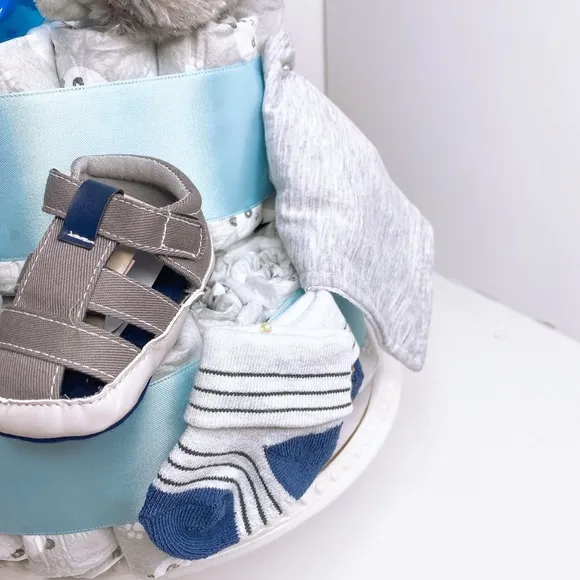 Sloth Diaper Cake, Baby Shower Gift