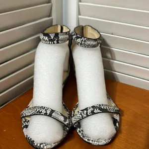 Snakeskin Patterned Women's Sandals