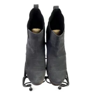 Sorel Addington Grey Suede Waterproof Heeled Chelsea Ankle Boots Womens Size 12