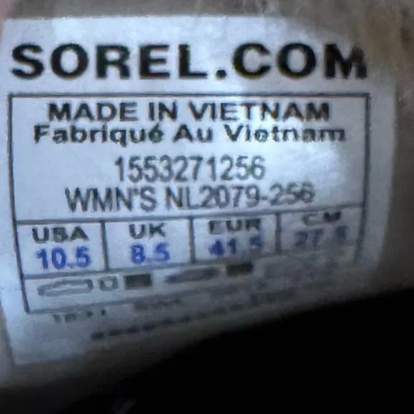 Sorel Brown and Tan Waterproof Boots