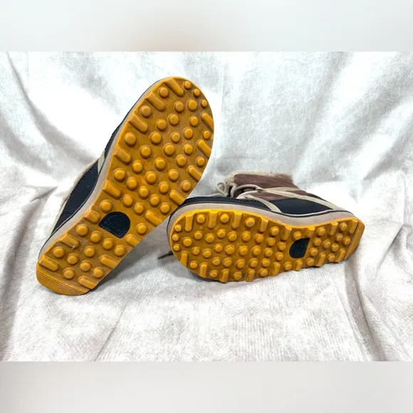 Sorel Brown and Tan Waterproof Boots