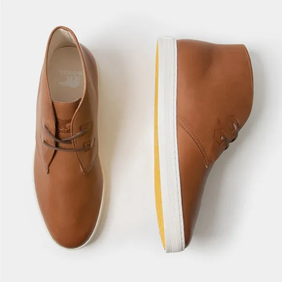 SOREL Caribou Mod Waterproof Leather Chukka Mens Boots
