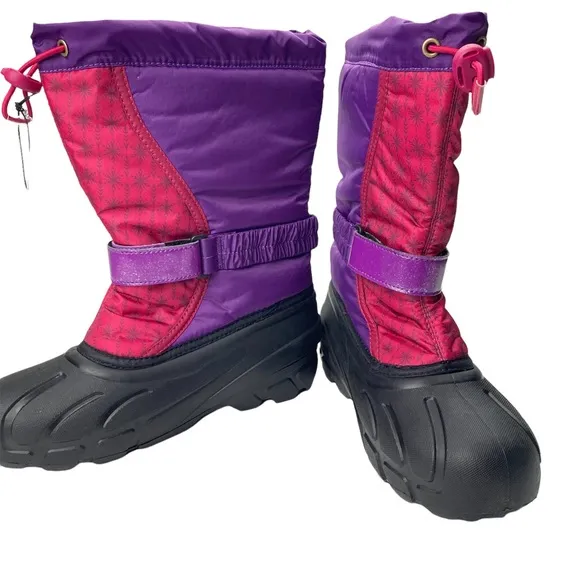 Sorel Disney rain boots toddler Waterproof Little Youth Flurry Frozen 2 PURPLE,