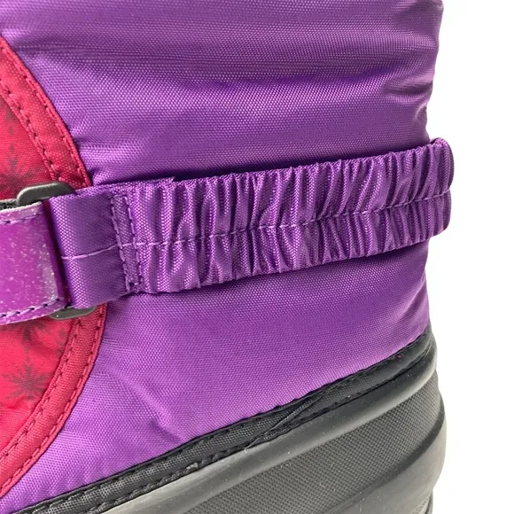 Sorel Disney rain boots toddler Waterproof Little Youth Flurry Frozen 2 PURPLE,