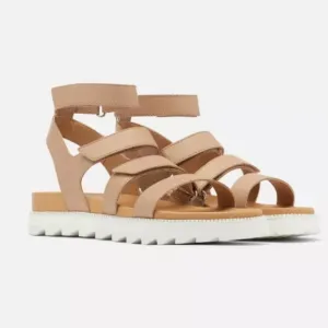 Sorel Roaming Multi Strap Tan Sandals Size 10