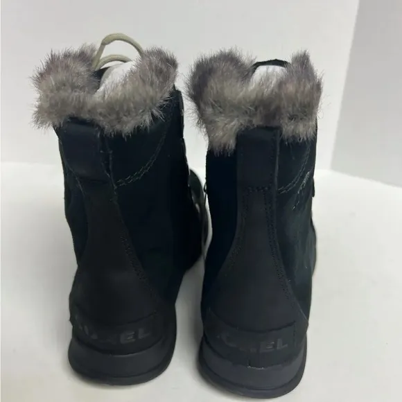 Sorel Women's Explorer Joan Waterproof Boots Black, Size 7 M