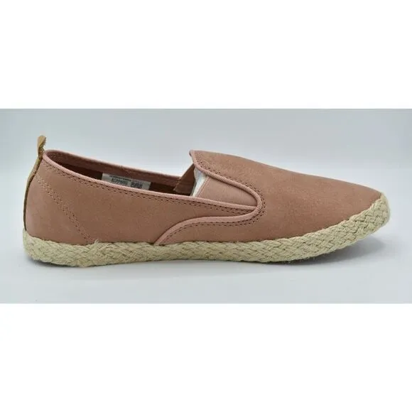 Sperry Womens Size 7 M Sailor Blush Jute Slip On Shoes STS84893